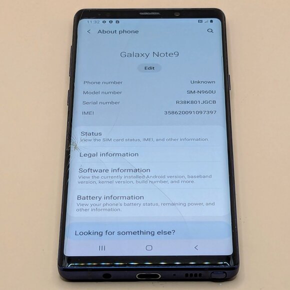 Samsung Galaxy Note9 128GB Blue (Unlocked) #2*** - Picture 5 of 6